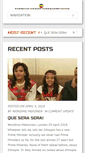Mobile Screenshot of ethioalert.com